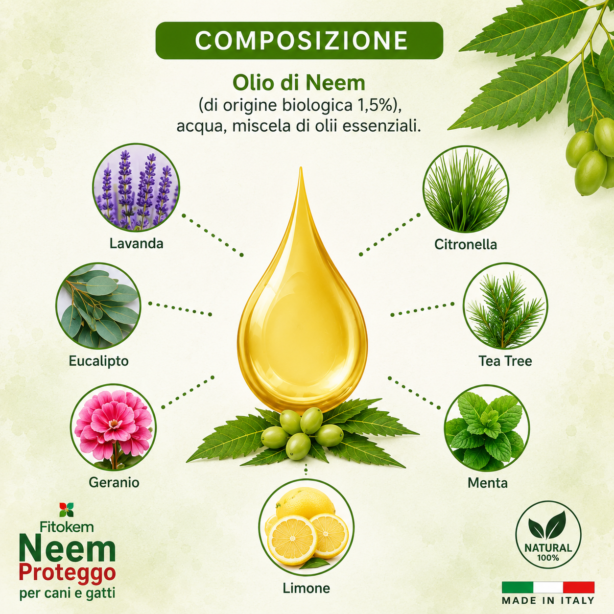 Spray per animali - Lozione con olio di neem - immagine 4