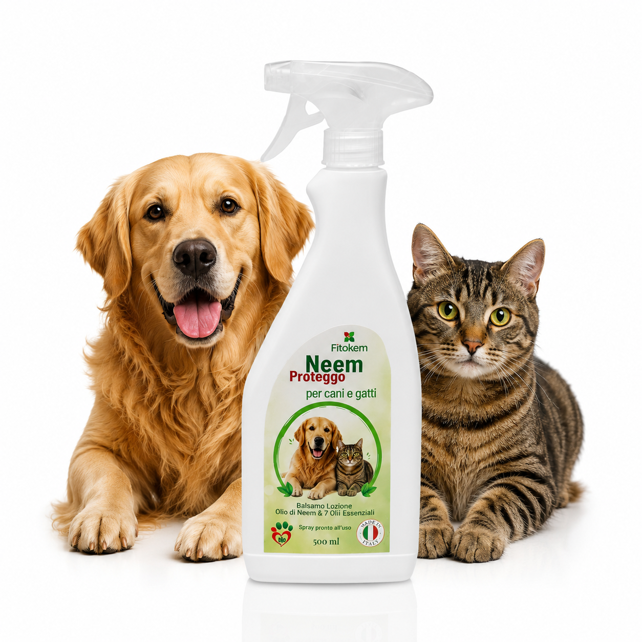 Spray per animali - Lozione con olio di neem