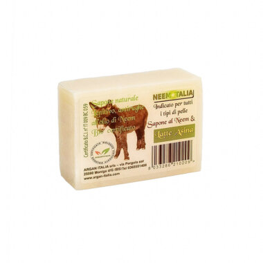 Latte Asina - Sapone naturale biologico con olio di neem da 100g
