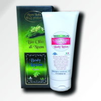 Crema biologica per il corpo con olio di neem